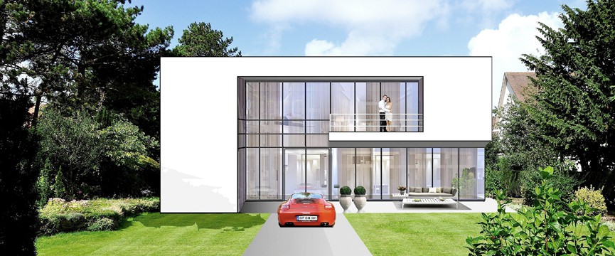 Entwurf Einfamilienhaus Opole PL 04